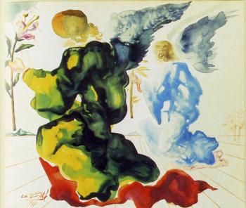 Salvador Dali : The Annunciation